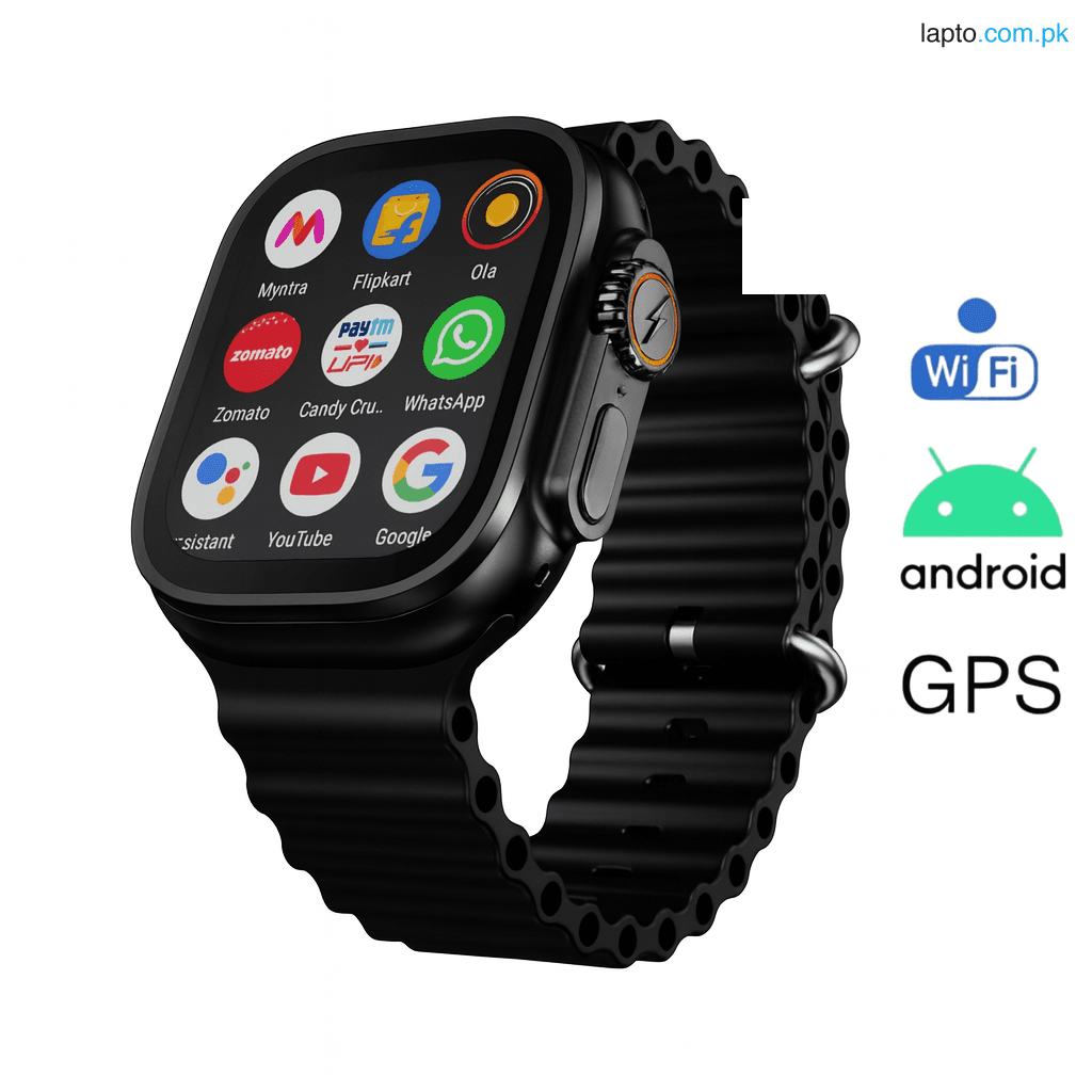 T900 / T10 Ultra 3 Smartwatch 2.3 inch HD Big Screen Advanced Bluetooth Smart Watch Without Sim Support 1.54" Full Touch TFT Display, Heart Rate & BP Monitor, Step Counter, Waterproof Fitness Tracker, Call & Message Alerts, Sleep Monitor, Mobile App Sync,