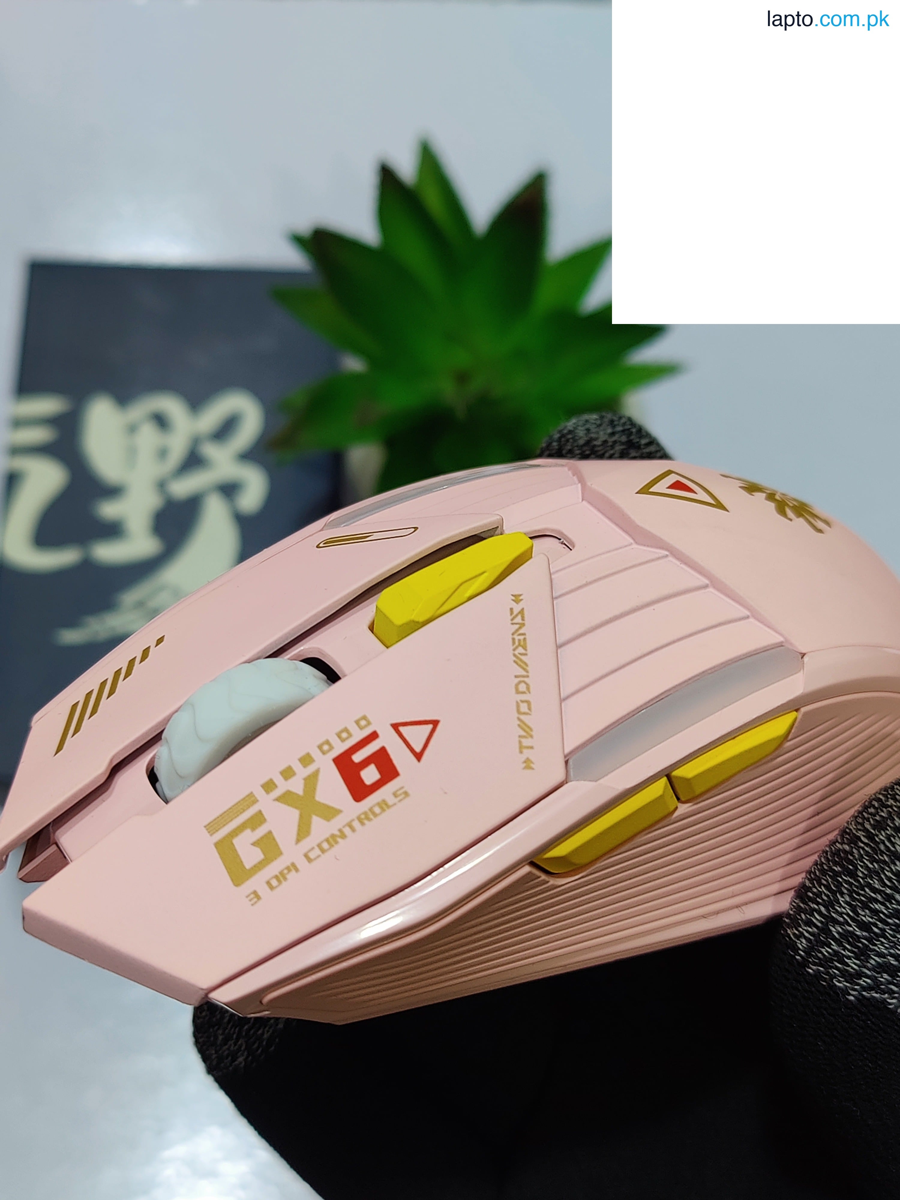 Ninja Snow Flake GX6 2.4G Wireless Mouse Rechargeable 6 Keys 3200 DPI Gaming Mouse PC Laptop Mice