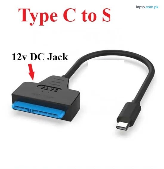 TYPE C to SATA Converter Cable FOR 2.5" & 3.5" HDD & SSD - EXTERNAL Hard Drive Adapter - HIGH SPEED 5GBPS DATA TRANSFER - PLUG & PLAY