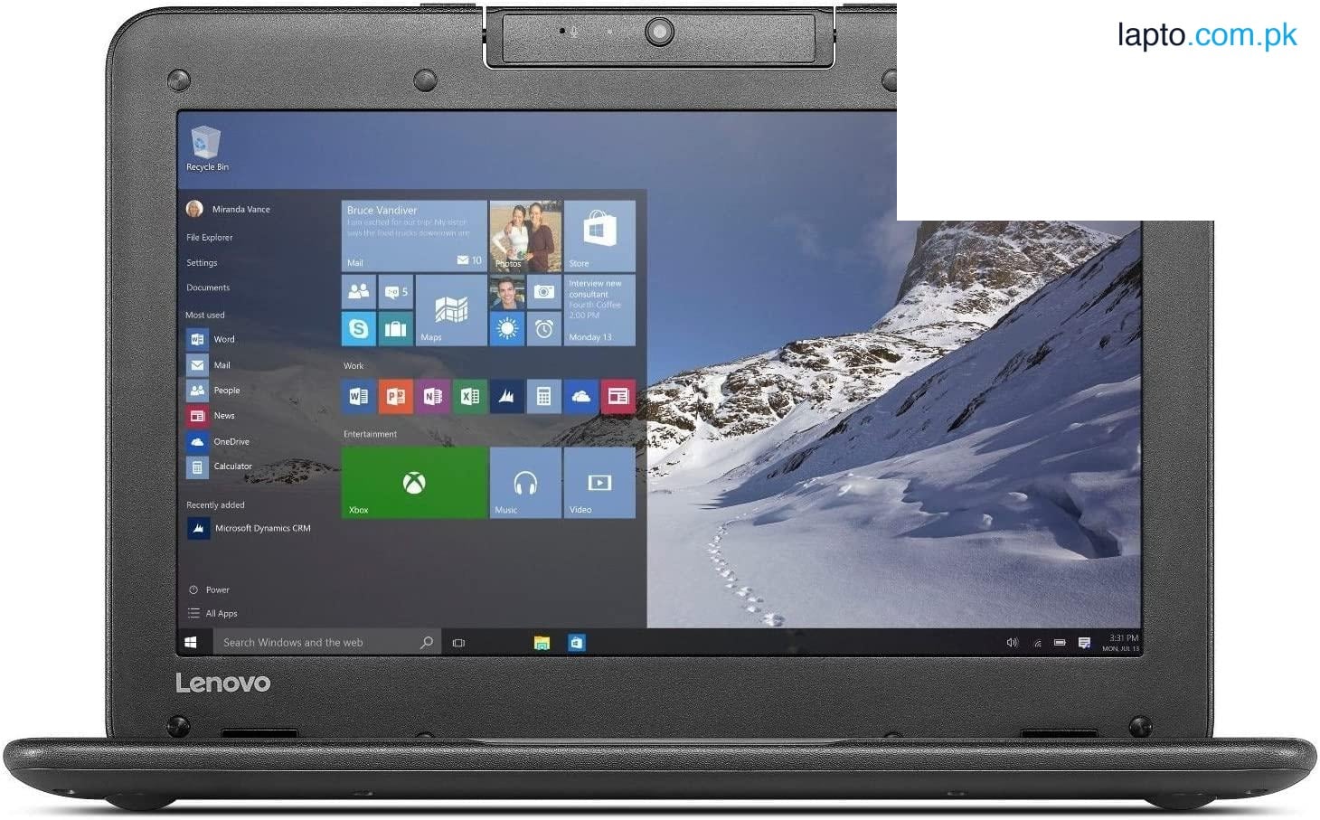 Lenovo N22/N23 Chromebook – Windows 10 - 11.6″ – 4 GB RAM – 16 GB ROM – Ms office installed