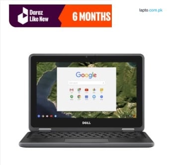Dell 3180 Chromebook 11.6 inches HD screen, 4GB Ram 16GB SSD, HDMI, WiFi, Webcam, Chrome OS -
