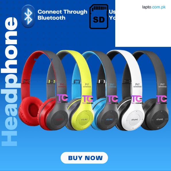 P47 Wireless Headphones, P47 Headphones, P47 Headphones Wireless, P47 Wireless Headphones Bluetooth Stereo, P47 Wireless Headphones low Price, P47 Bluetooth Foldable Headset with Microphone Support FM Radio TF for PC TV Smart Phones & Tablets