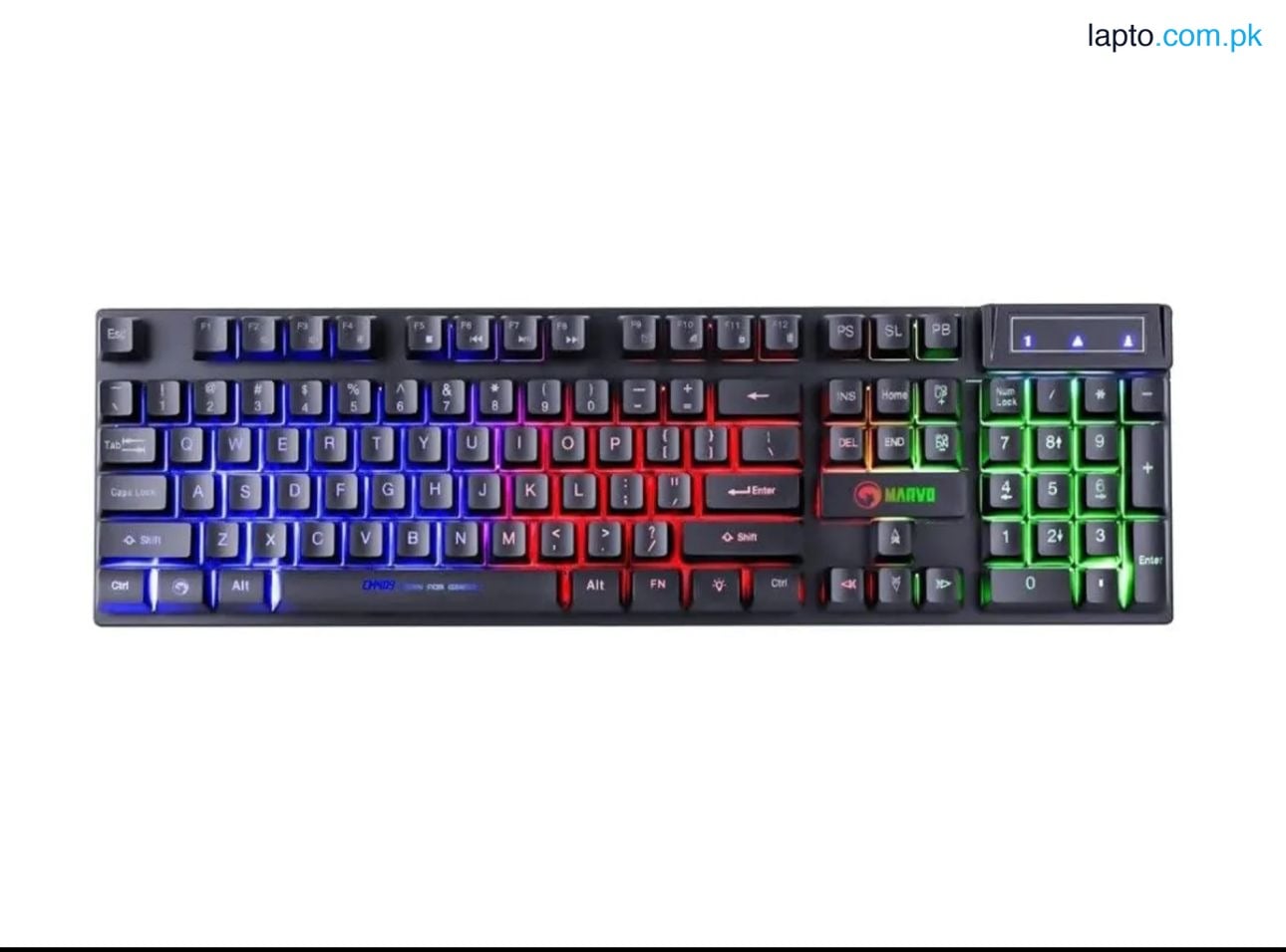 Marvo Scorpion CM409 USB wired keyboard with RBG lights & 104 keys
