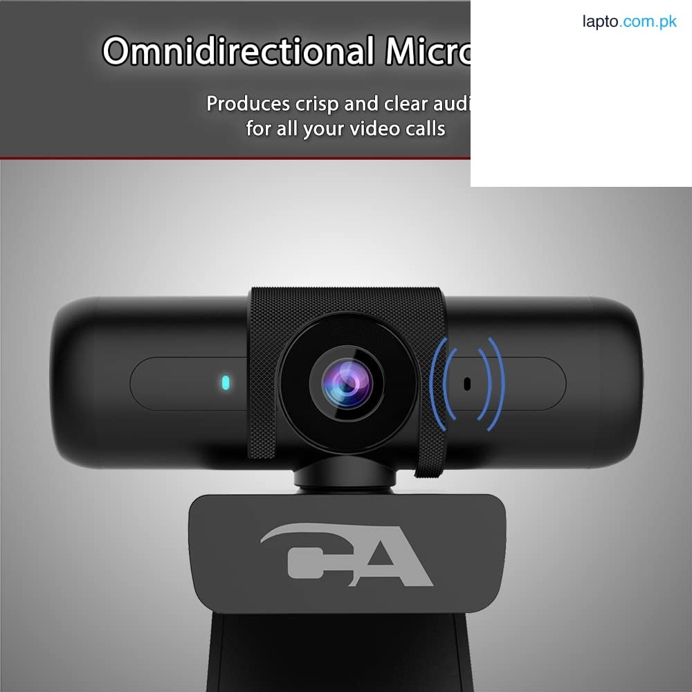 webcam 1080P Webcam with Microphone, 2 Mics Streaming Webcam, 90°FOV Computer Camera, Plug and Play USB Webcam for Online Calling/Conferencing, Zoom/Skype/Facetime/YouTube, Laptop/PC
