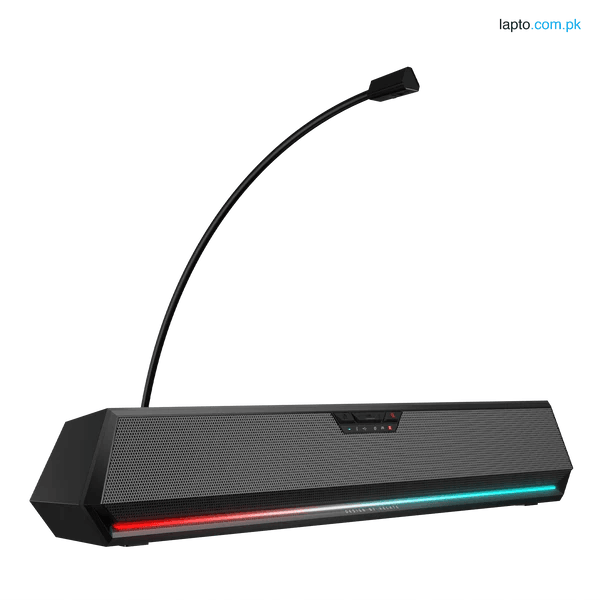 Edifier Hecate G1500 Bar Soundbar PC Gaming, RGB Illuminated, Detachable Microphone, 7.1 Surround Sound 4 Drivers with Deep Bass, Bluetooth 5.3 USB A 3.5 mm Audio Jack | Edifier G1500 Gaming sound Bar With Mic and Aux Output with Bluetooth and USB Powered