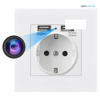 HD 1080P Wall Socket Camera Dual Usb Power Outlet