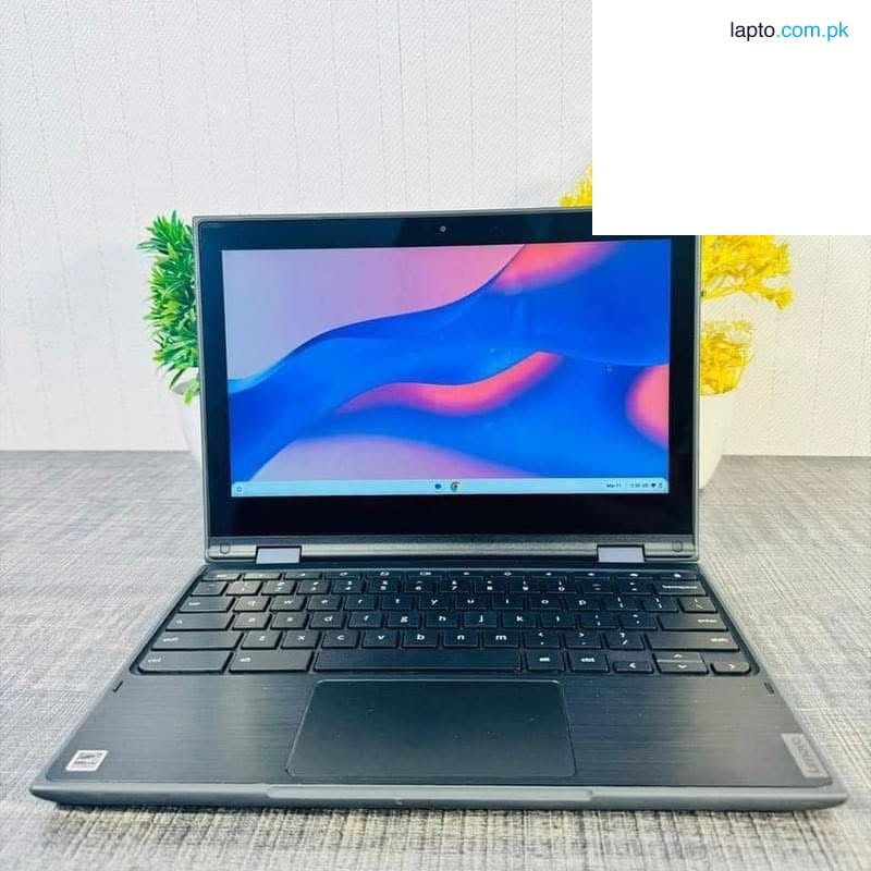 Lenovo | ChromeBook 300E | 4GB RAM | 32GB Storage | 11.6″ Display | | Touch Screen | 2029 / 2027 Updateable | 360 Rotatable | Playstore Supported | ChromeBook| Free stylus pen gift