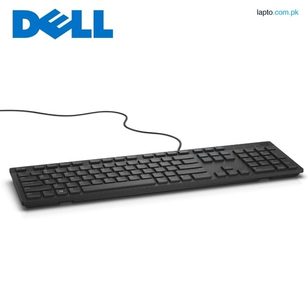 Multimedia Keyboard DELL KB216 KB USB wired - US International (QWERTY) - Black