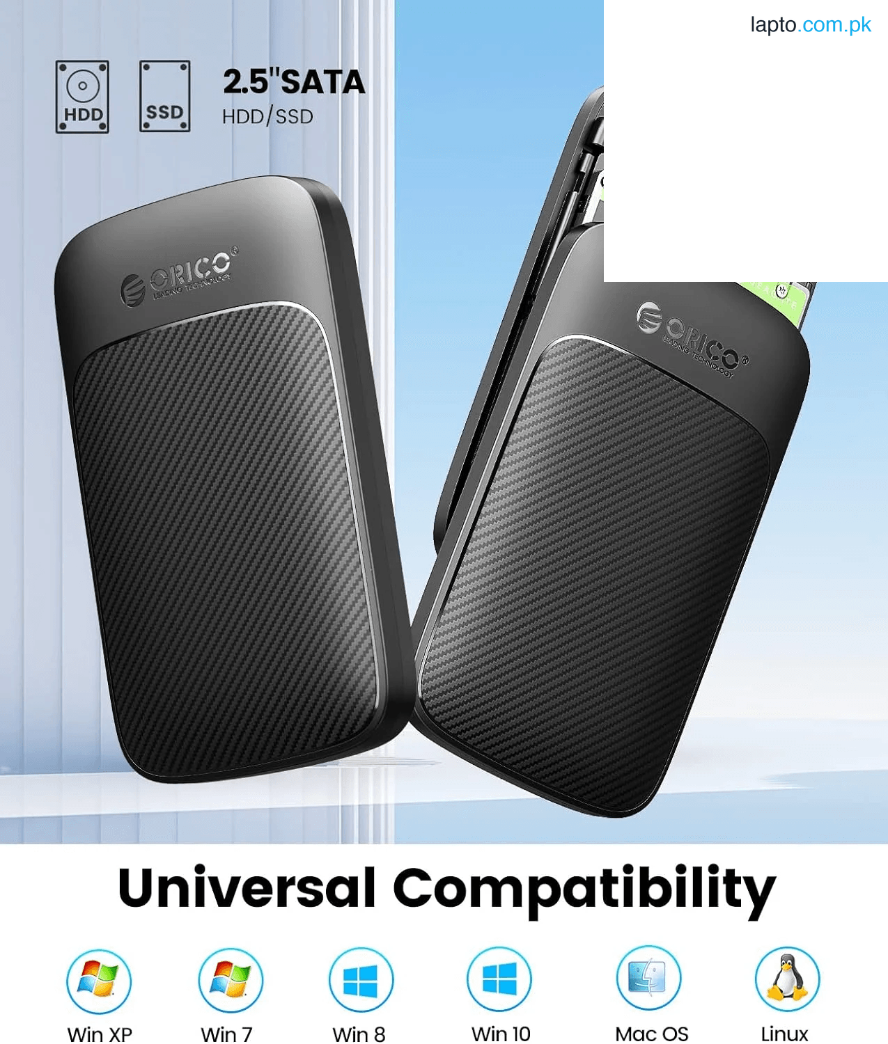 Orico HDD Case SSD Case 2.5 Inch 2020U3-V1 3.0 New Model Sported SSD And HDD Case