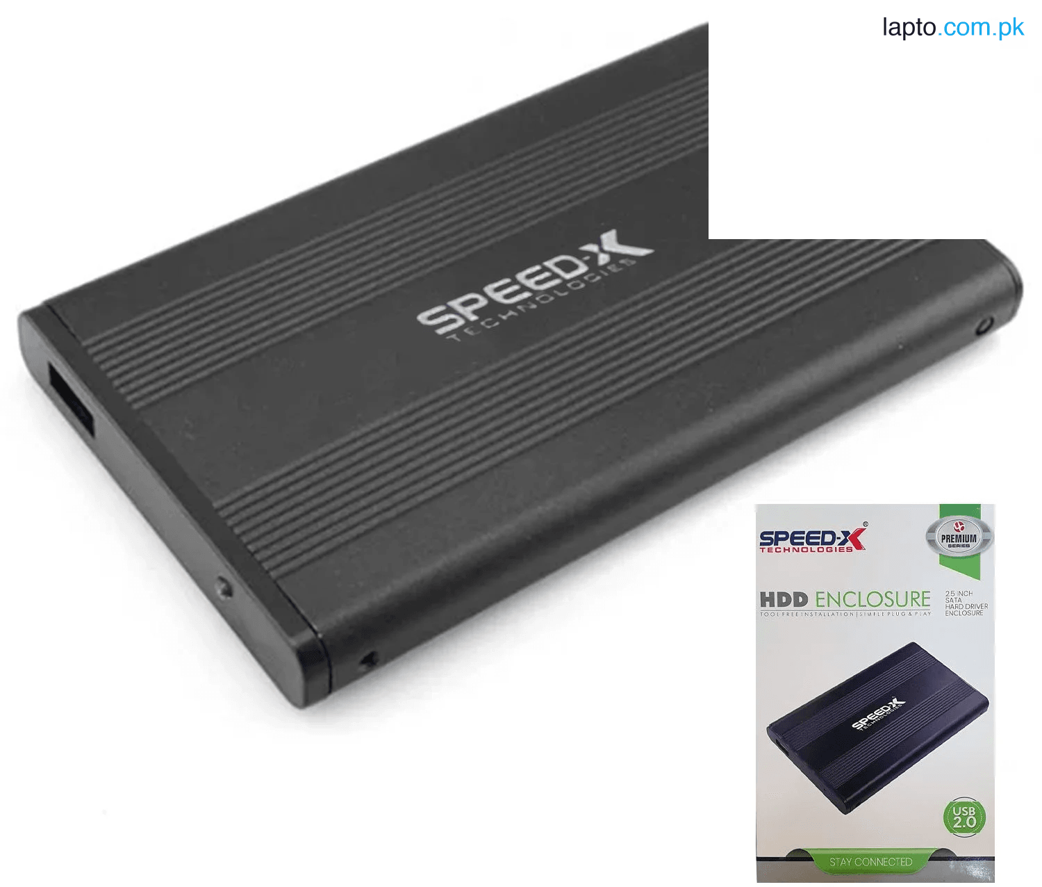 Speed-x Hard Disk Hdd 2.5 Inch Case 2.0 Metal Body (ONLY CASE)