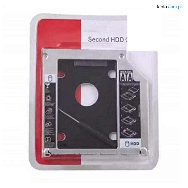 Aluminum Plastic Universal 2nd HDD Caddy 9.5mm SATA 3.0 2.5" SSD HDD Case for Laptop High Speed case
