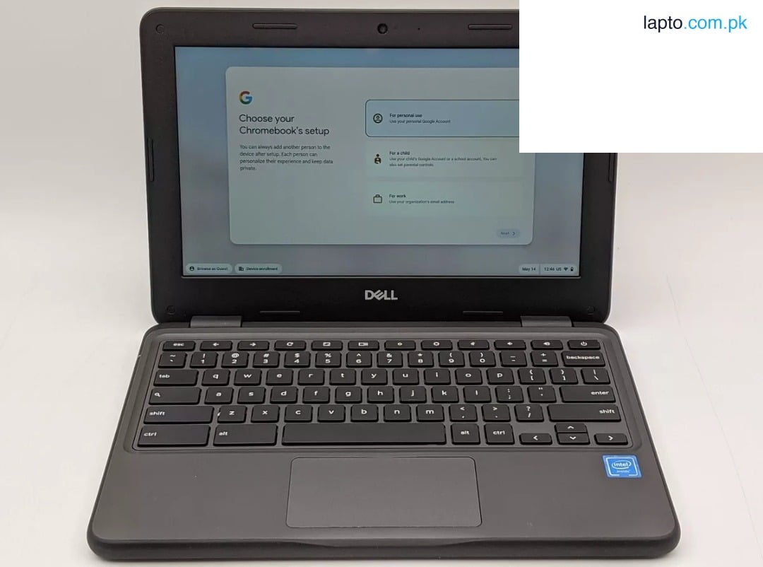 Dell ChromeBook 3100 | 4GB RAM | 16GB Storage | 11.6″ Display | Playstore | Aue Update 2029