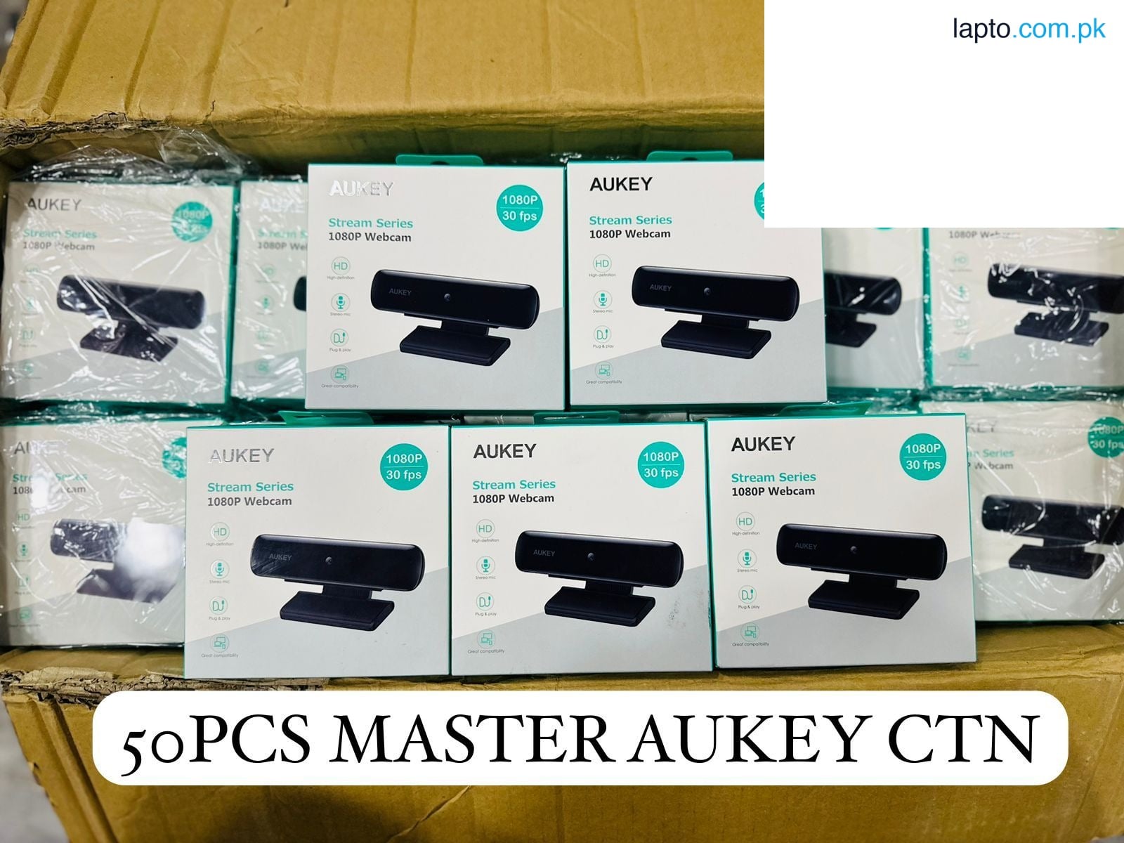 Webcam Aukey 1080p FHD Crystal Vision