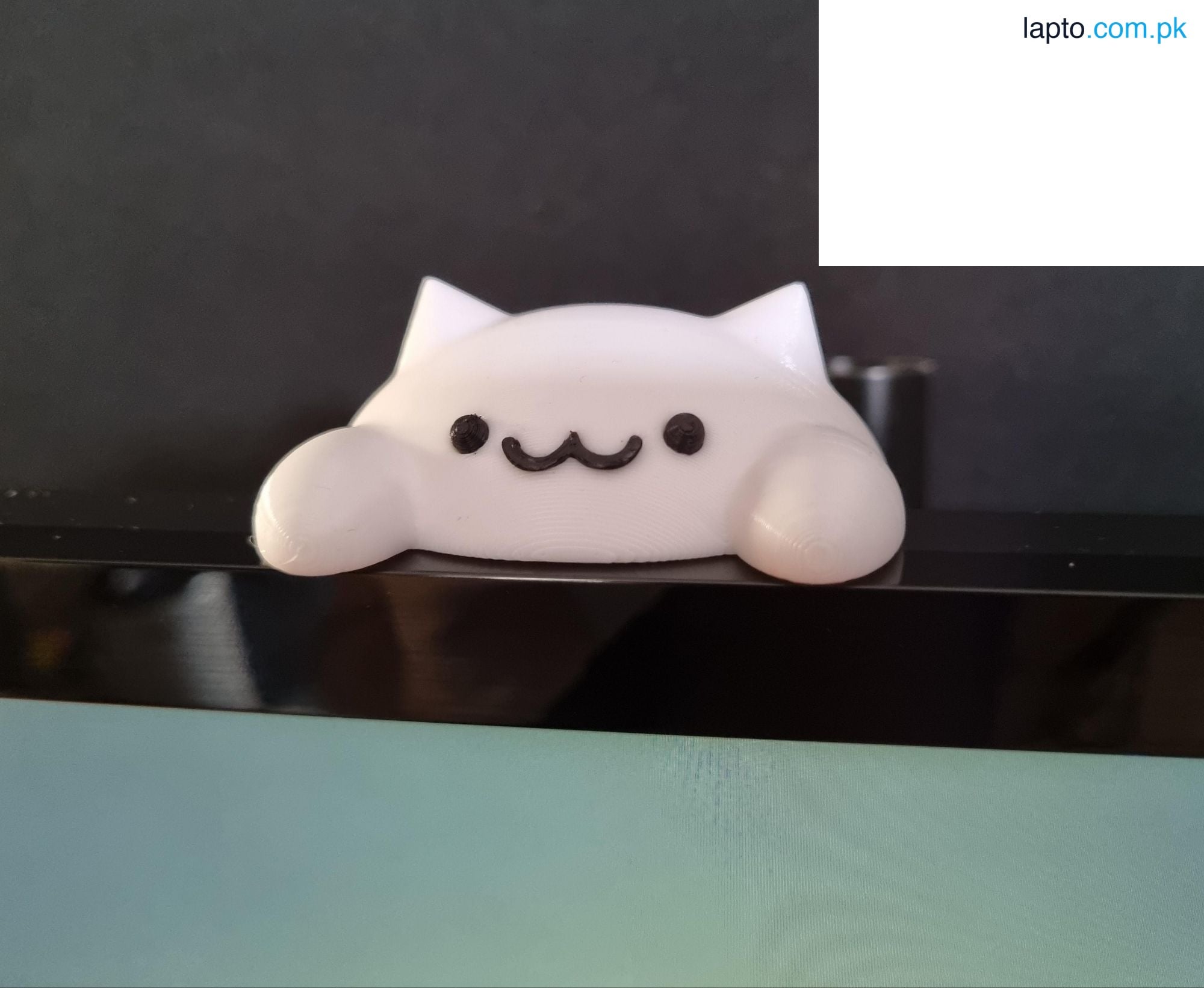 Bongo cat monitor mount screen buddy meme decoration cute funny