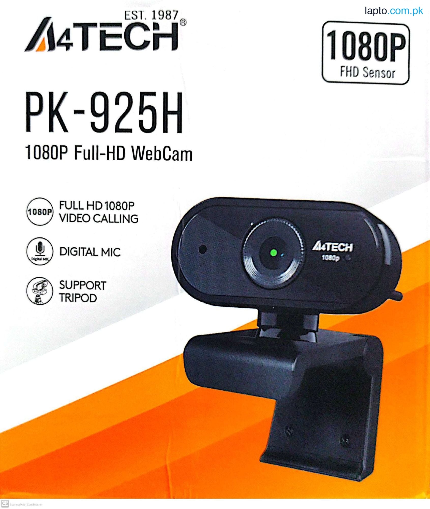 4Tech Full HD WebCam with Digital Mic