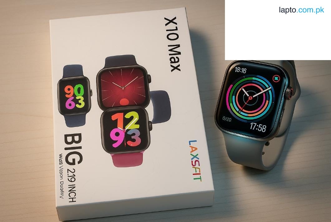 X10 Max Smart Watch 2.19" HD Display | Bluetooth Calling, Fitness & Health Tracker | Heart Rate, BP & SpO2 Monitor | Waterproof Sports Smartwatch for Men & Women | Android & iPhone Compatible