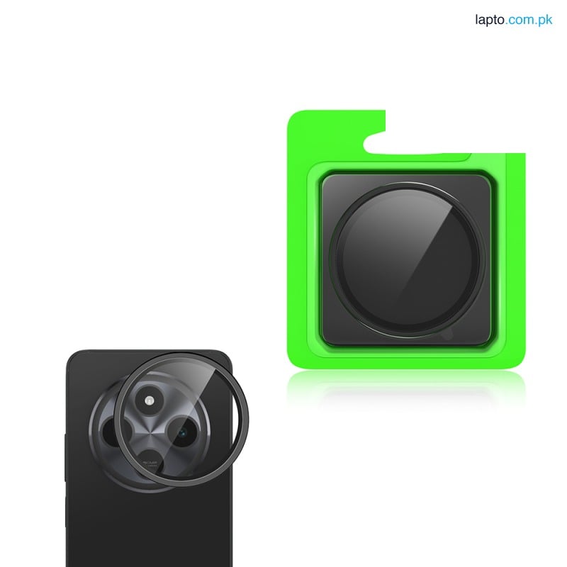 Redmi 14C Camera Lens Protector – Metal Ring Alloy Shield with Tempered Glass for Full Lens Protection
