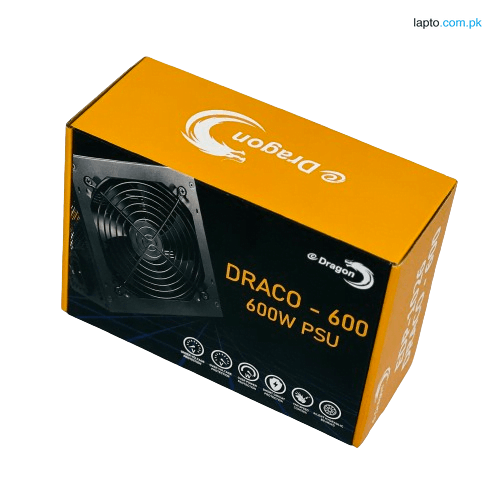E-Dragon Draco 600W Power Supply With 6,8 Pin connector for gaming pc | GHOST TECHNOLOGY