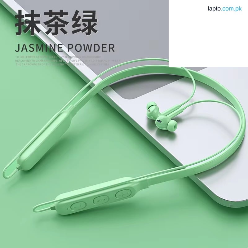 Wireless Neckband Bluetooth 5.0 Headphone Wireless Headset With Heavy Bass Stereo Earphones High Quality Magnetic Attraction Intelligent Noise Reduction Cancelling Sports Headset ZF Tech