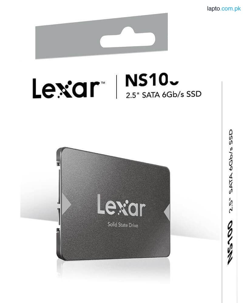 Lexar NS100 512GB SSD 2.5” SATA III, Internal Solid State Drive