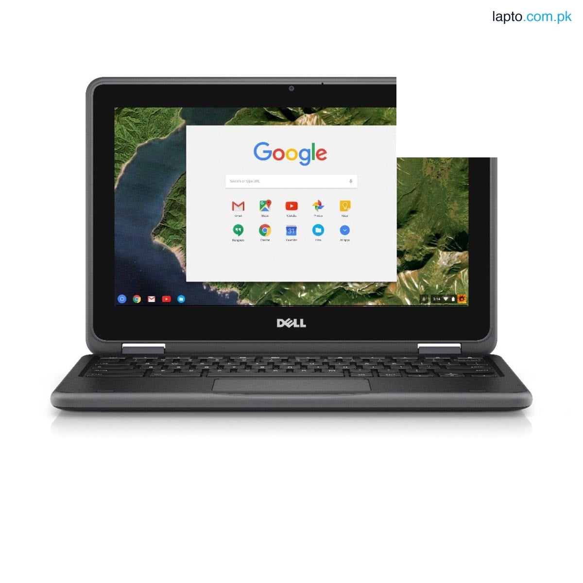 Dell 3189 Convertible Chromebook 11.6 inches HD IPS Touchscreen, Intel Celeron N3060 Up to 2.48GHz, 4GB Ram 16GB / 32GB SSD, HDMI, WiFi, Webcam, Chrome OS - FREE LAPTOP BAG