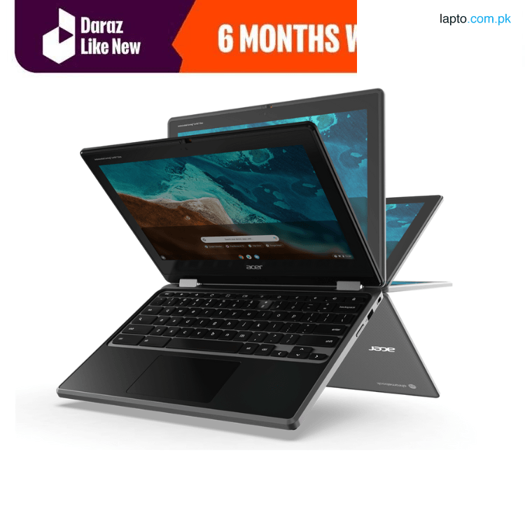 Acer | Chromebook Spin 511 R752T | 32GB Storage | 4GB RAM | Intel UHD Graphics 500 | Intel Celeron N4020 | 11.6″ Display | Windows 10 | ChromeBook - Daraz Like New Laptops