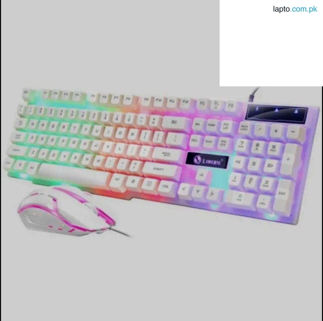 Shipadoo Master D280 RGB Gaming Keyboard Mouse Semi Mechanical Keyboard With LED Backlighting For gamer Pc Typing Laptop Keyboard Mouse 1600 DpI Black White