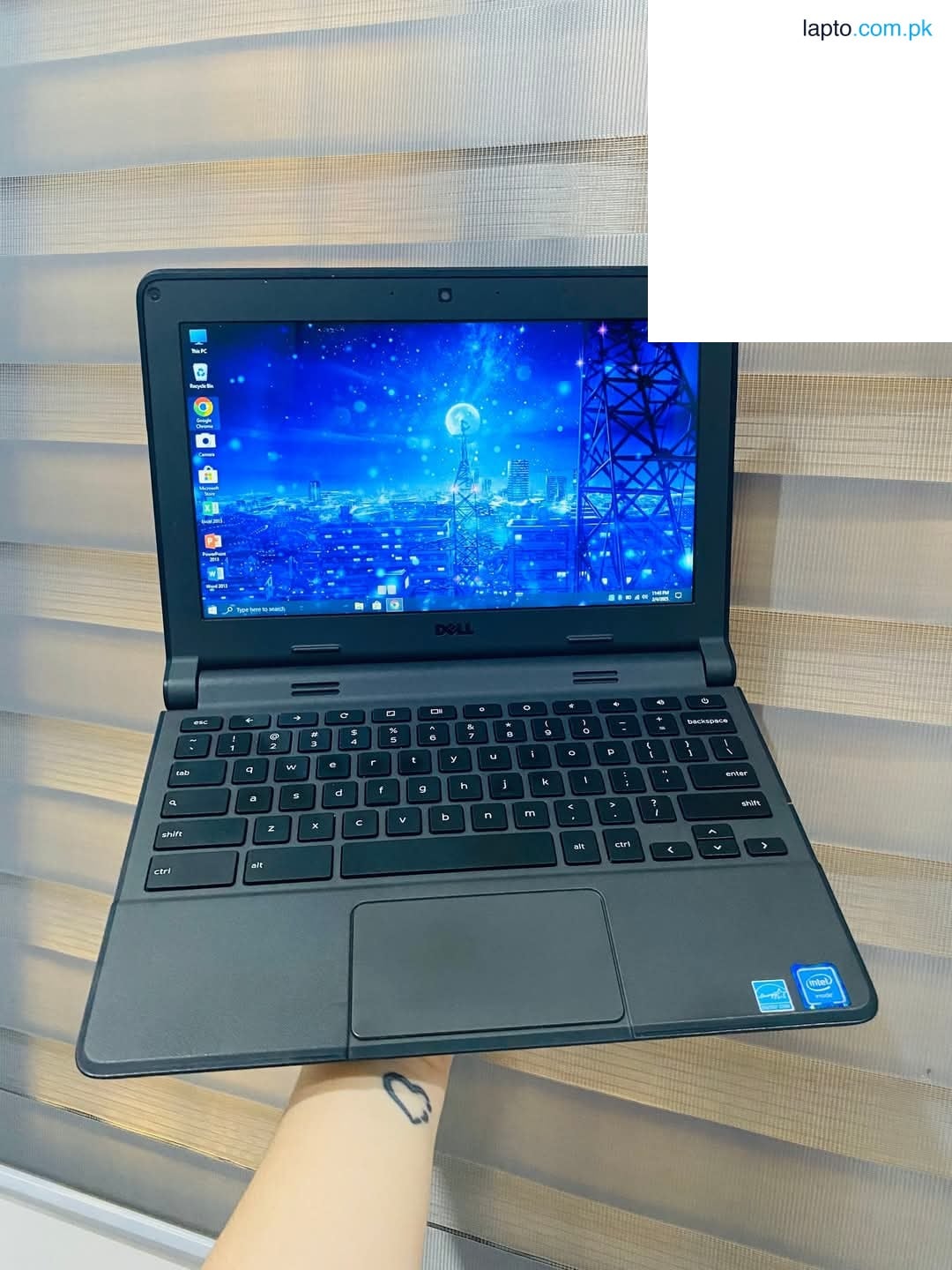 Dell Chromebook 11 3120 P22T Windows 10 | 4GB RAM | 16GB SSD | 11.6" Screen Size | Windows Converted