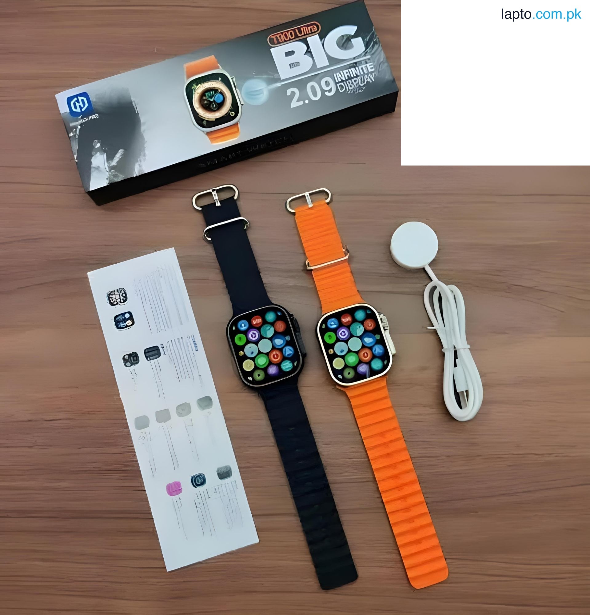 T900 Ultra & T900 Ultra 2 Smartwatch Bluetooth Call Sleeping Monitoring Smart Watch Series 8 2.09" Full Touch Watch for Men Women