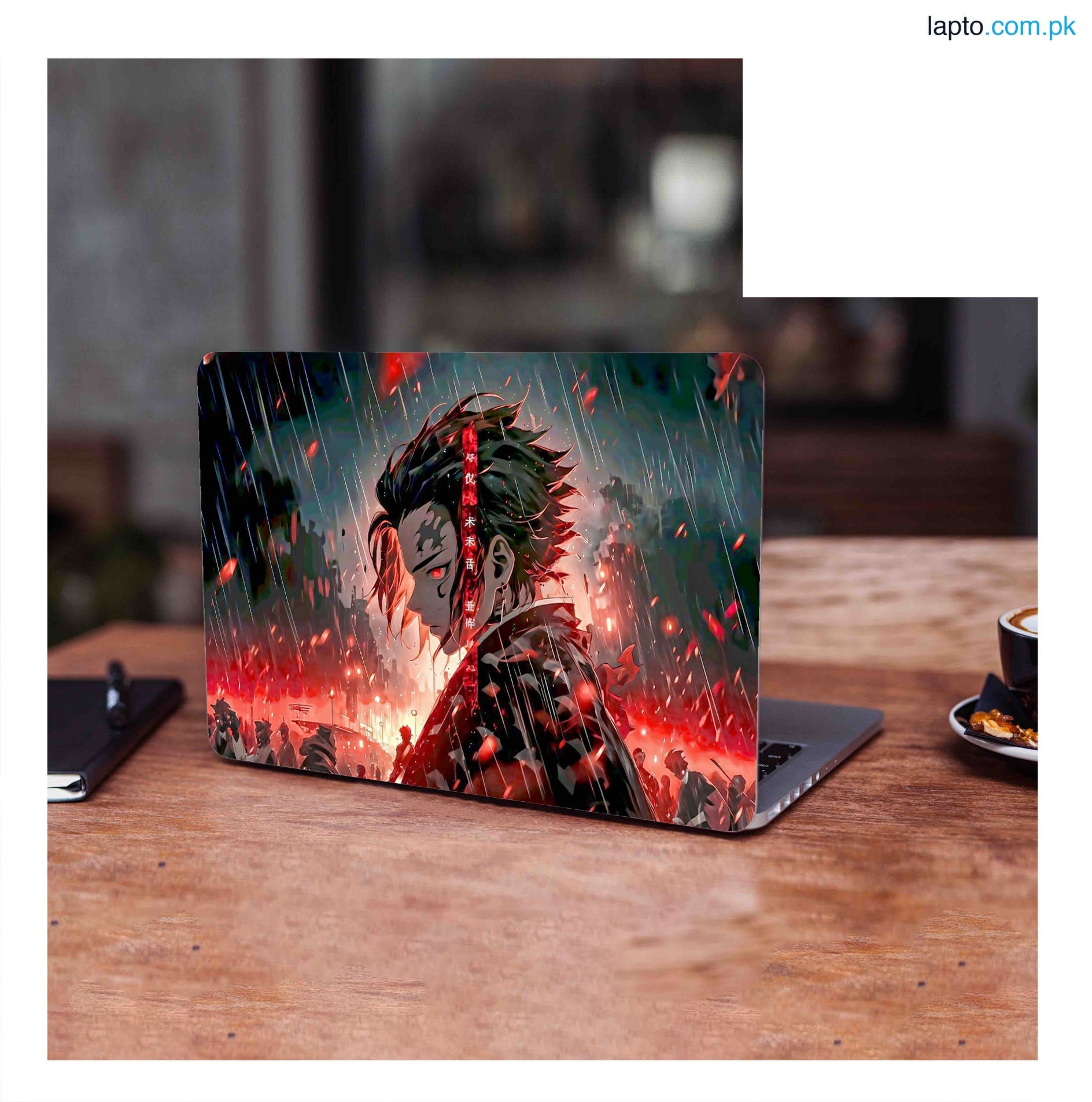 Demon Slayer Anime Laptop Skin Vinyl Stickers Decal,12 13 14 15 15.6 inches Notebook Laptop Skin Sticker for all Laptops (RF SKIN)