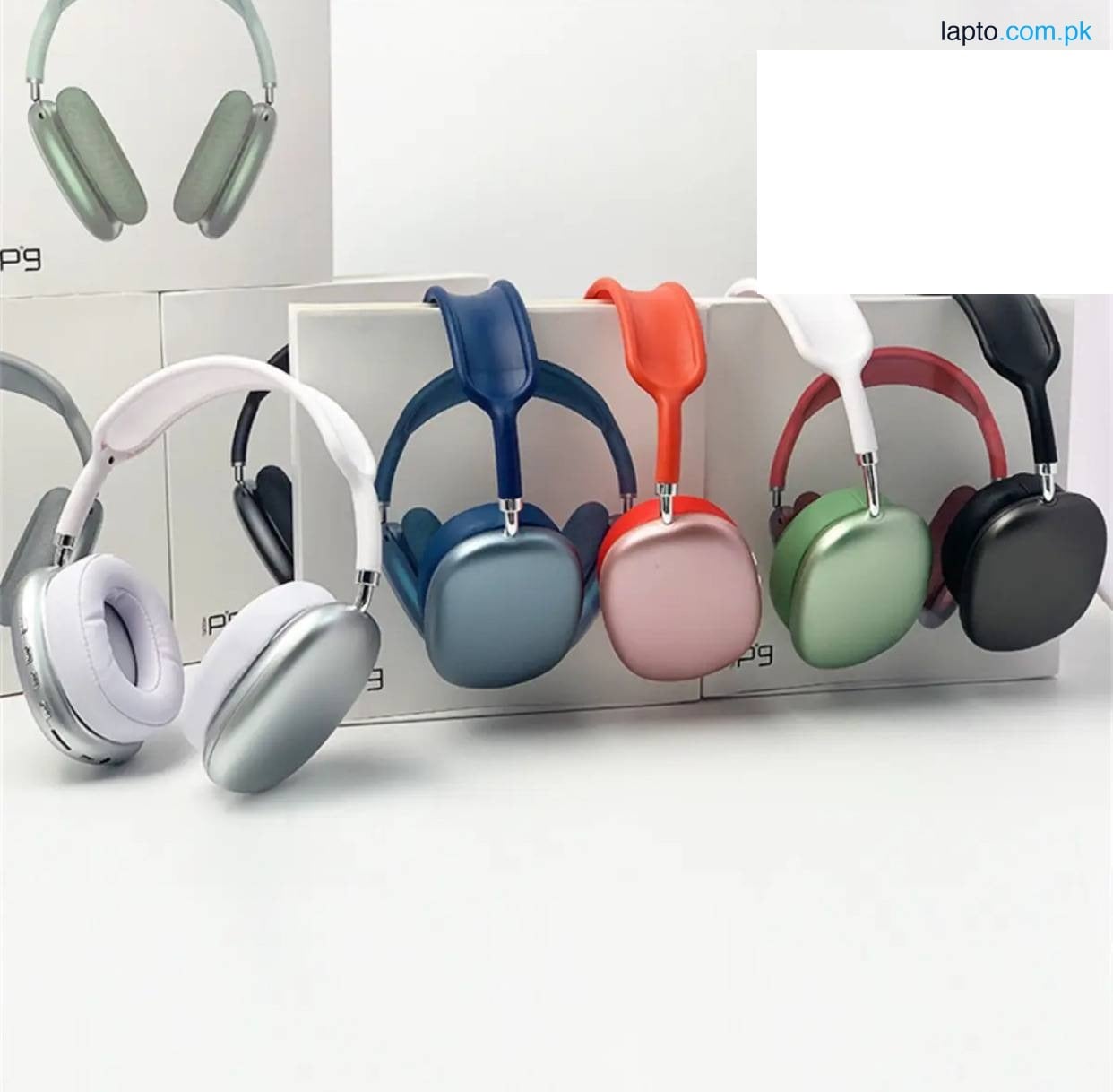 P9 Wireless Bluetooth Headphones With Mic Noise Cancelling Headsets Stereo Sound Earphones Sports Gaming Headphones Supports Noise Cancellation.