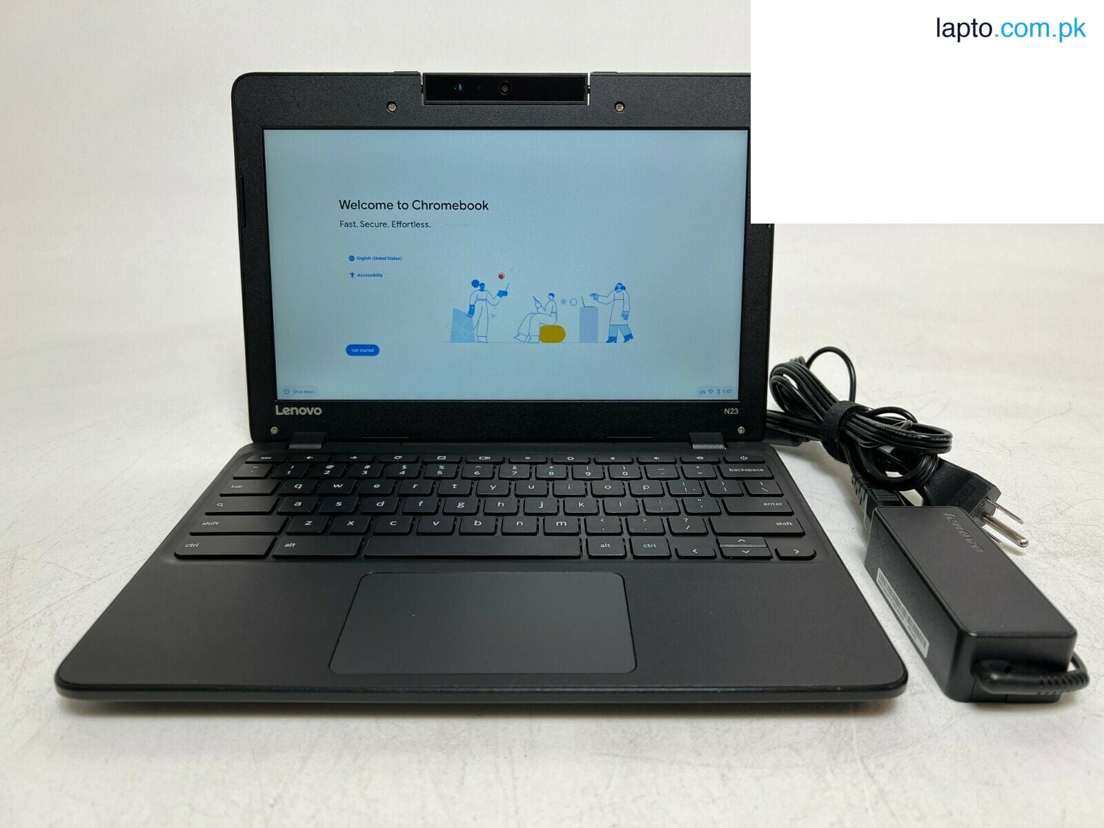 Lenovo Chromebook N23/ Playstore Supported - 4GB Ram - 16GB SSD - 6th Generation - Rotatable Dual Camera - PUBG Supported