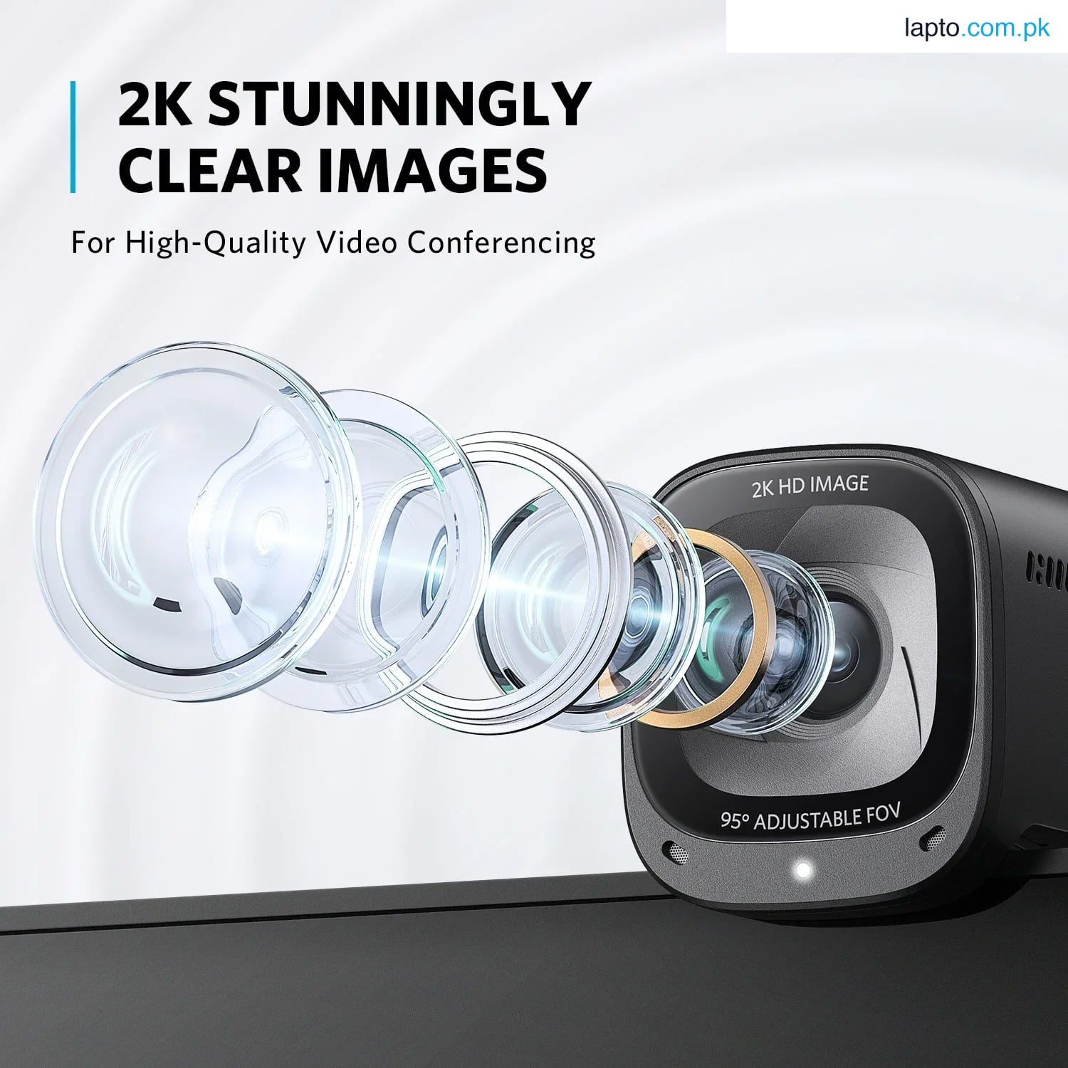 Anker PowerConf C200 2K Webcam for Laptop Computer mini usb web camera Noise Cancelling Stereo Microphones web cam