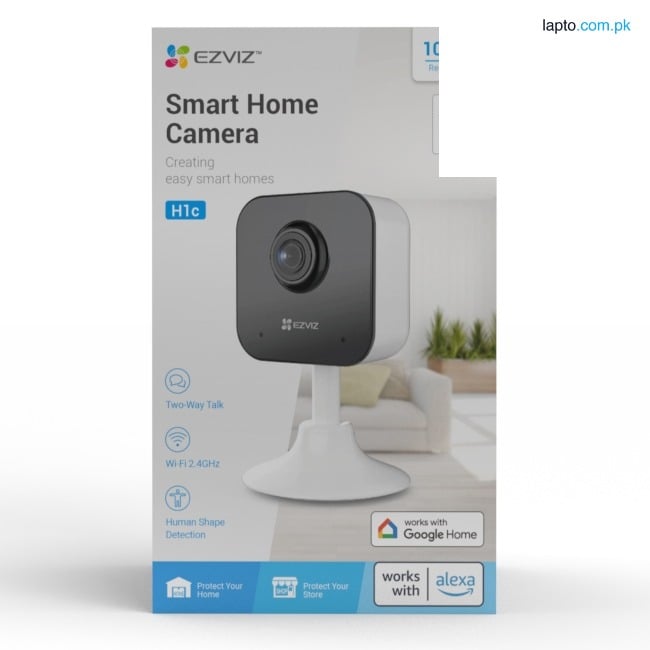 EZVIZ H1c – 1080P HD Smart WiFi Security Camera with Night Vision & Two-Way Audio (For Home & Office)