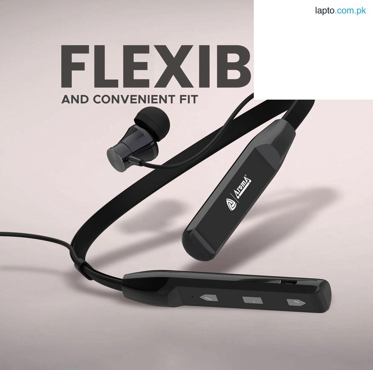 Aroma Neckband Wireless Bluetooth 5.2 Earphones Magnetic Neckband Headphones LED Display HIFI Headset Sport Active Noice Cancelling Bass Handsfree Earbuds
