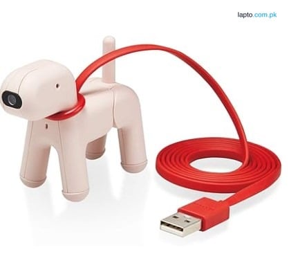 ELECOM Webcam, HD 720p 30fps, Cute Dog Shape, with Microphone, for Skype, FaceTime, Hangouts, WebEx, Teams, Pink (UCAM-C525FBPN) A R2515