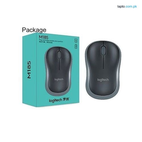 Logitech M185 Wireless Mouse, 2.4GHz with USB Mini Receiver