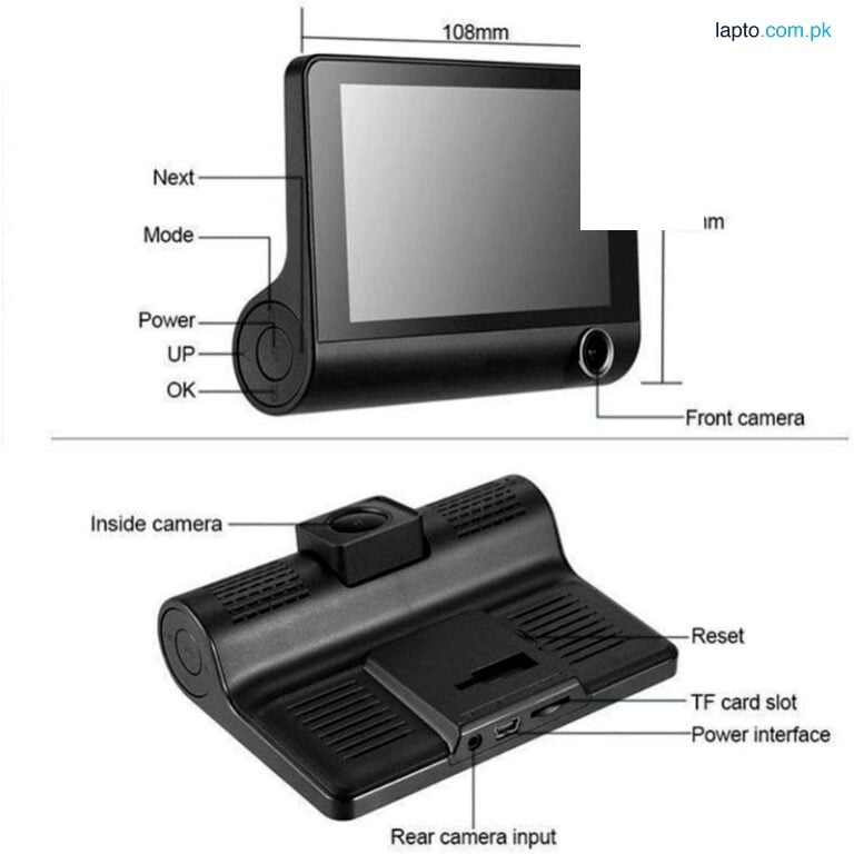 3 Full HD 1080P Video Advanced Car DVR Technology With 170 Degree Wide Angle