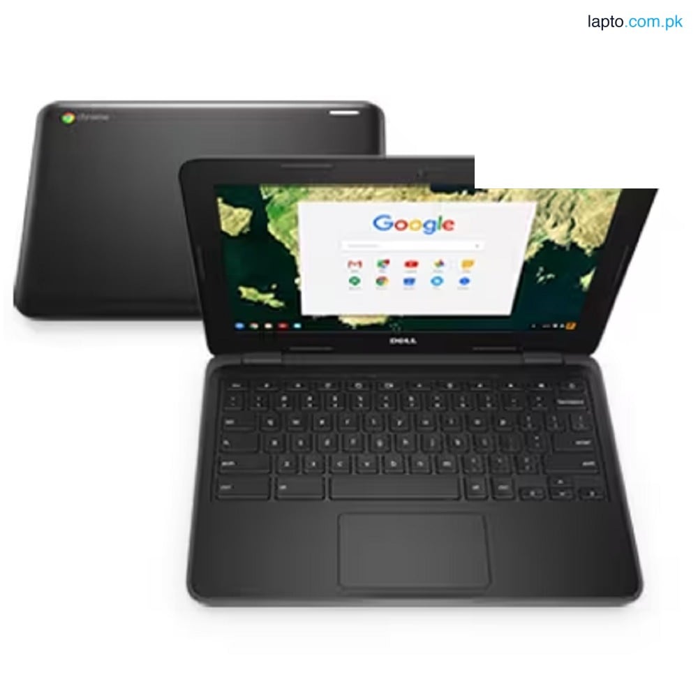 Dell 3180 Chromebook 11.6 inches HD screen, 4GB Ram 16GB SSD, HDMI, WiFi, Webcam, Chrome OS / Windows 10