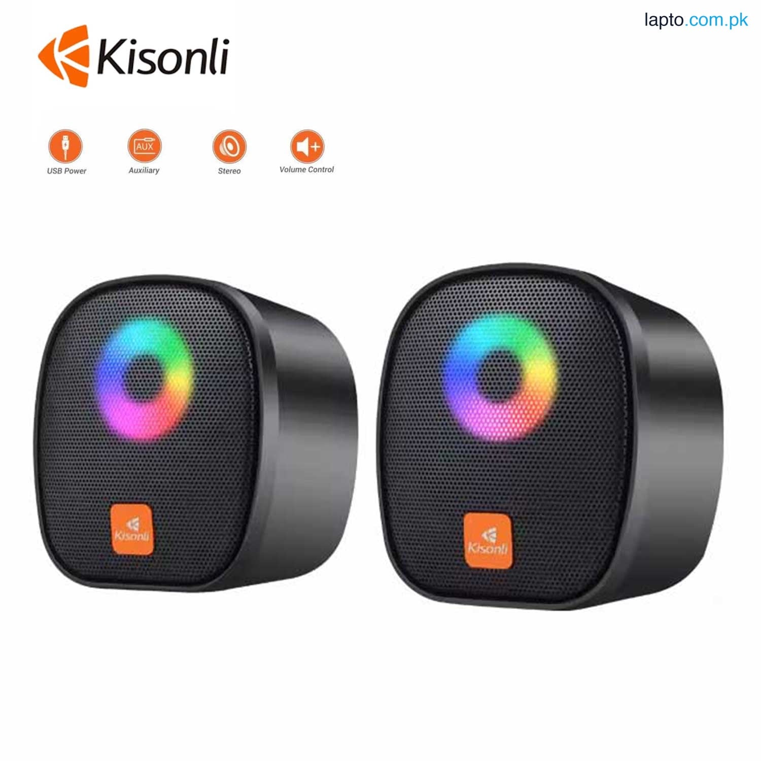 KISONLI X11 RGB GAMER PC MINI USB SPEAKER WITH 6W POWER