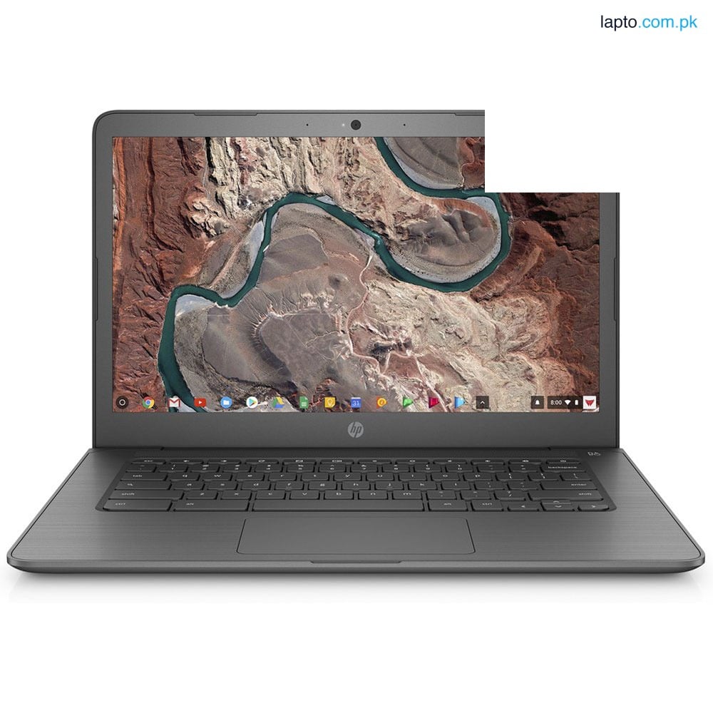 HP Chromebook 14 G5 - 14 - inch HD Widescreen Laptop Computer - Intel Celeron N3350 up to 2.4GHz - 4GB DDR4 Memory - 32GB eMMC Flash Memory - 802.11ac - Bluetooth - USB-C 3.1 - Chrome OS - Play Store - Refurbished