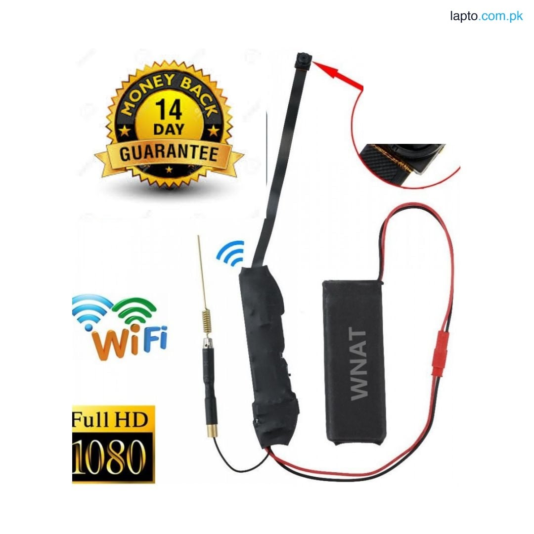 Mini FlexiCam 4K – Wireless WiFi Smart Camera | HD 2MP Lens | Mobile App View | Rechargeable Battery | Supports up to 128GB