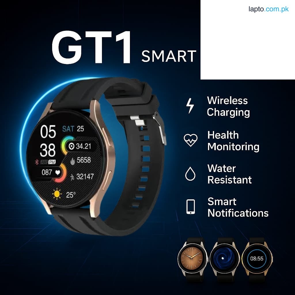 Smart Watch – GT1 Smartwatch – smartwatches – Smart Watch for Boys – Ultra Smartwatch – Bluetooth Call, Fitness Tracker, Heart Rate Monitor, Sports Modes, Waterproof, Long Battery, Smart Watch for Boys & Men – Android & iOS Compatible – Smartwatch gift