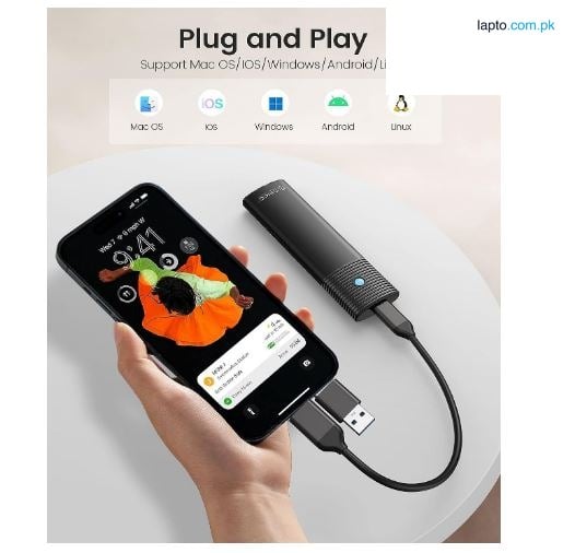 SSD Case with A-C to C Cable HAWK USB 3.1 to NVMe