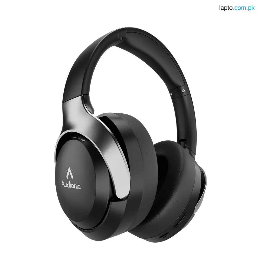 Audionic Trance 100 Wireless Headphones | Bluetooth 5.4 | ANC Noise Cancelling | Gaming Mode 50ms | 60Hrs Playtime | AUX Support