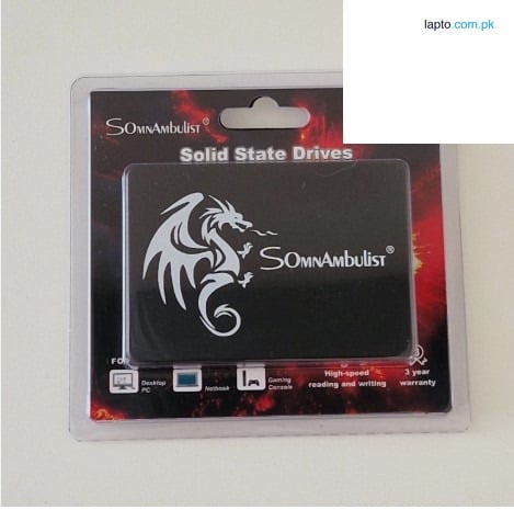 Somnambulist Black 64GB Solid State Drive SSD For PC, Laptop, Game Console B R3006