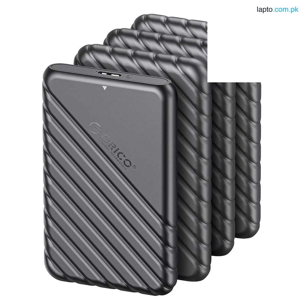 ORICO 2.5 inch External Hard Drive Enclosure USB 3.0 to SATA III for 7mm and 9.5mm SATA HDD SSD Tool Free [UASP Supported] Black (25PW1-U3)