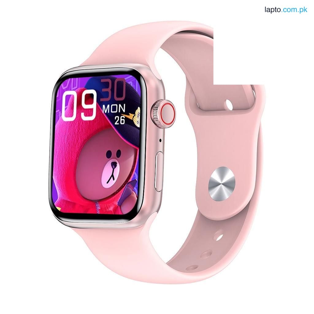Pink Advanced New Version Bluetooth Digital Wrist Smart Watch IP67 Waterproof Bracelet Support Mobile Notification With Mobile App Connectivity Fitness Tracker & BP Monitor Step Counter 1.74 Inch TFT Screen With Digital & Smart Display