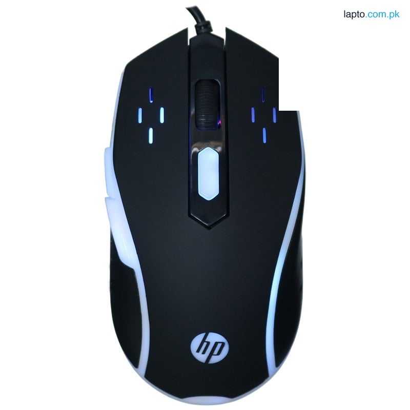 HP Mechanic M50 RGB Gaming Mouse – Ergonomic Design, 7 Buttons, USB Wired, High Precision for Gamers & Office
