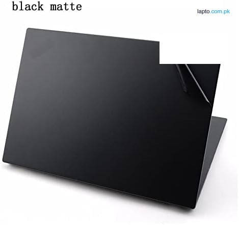 Black Matte Laptop Skin Sticker | 30X40 CM | Waterproof Scratch-Resistant Protective Vinyl Wrap for Notebook, PC, MacBook & Gaming Laptops
